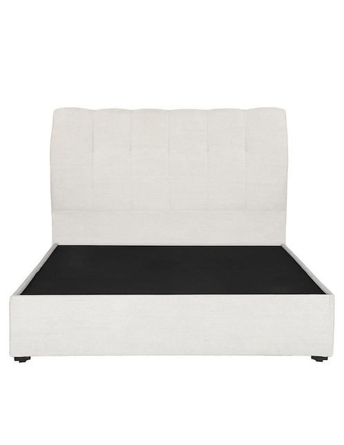 Cama cabecera Nube y base cama de tela