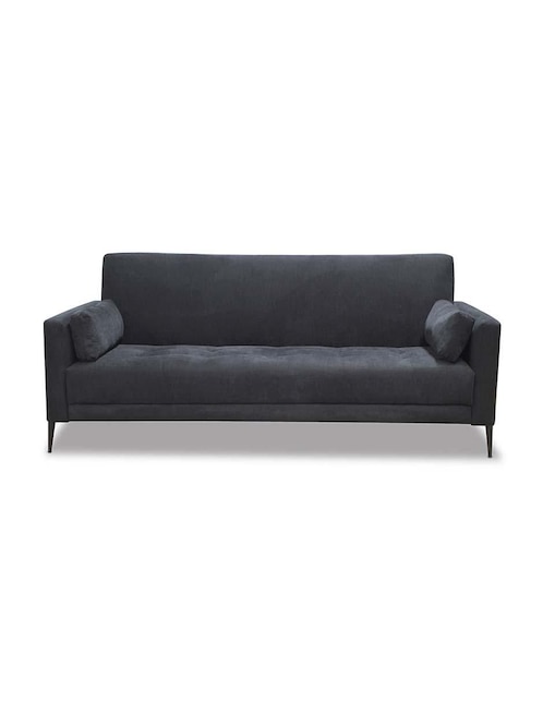 Sofá cama armable Carpe Diem de madera y tela
