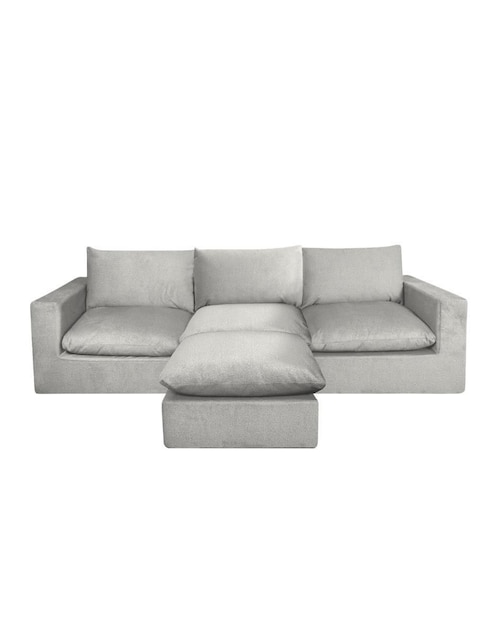 Sala modular cloud 4 módulos elegante tela smooth naap concept "de" poliéster