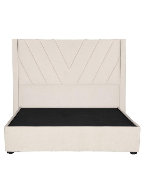 Cama cabecera Aurora y Base Cama de tela 1