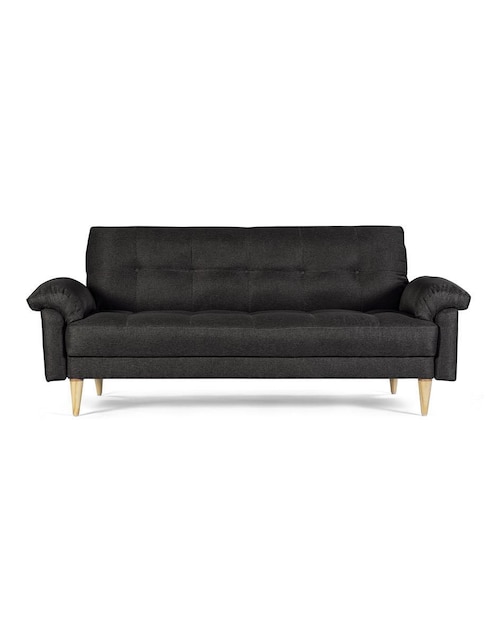 "futón/sofá cama" sí salam memory foam reclinable 3 posiciones  makora "de" lino
