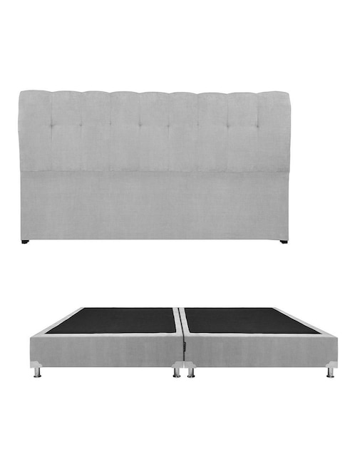 Cama nube box dicasa "de" madera pino ks