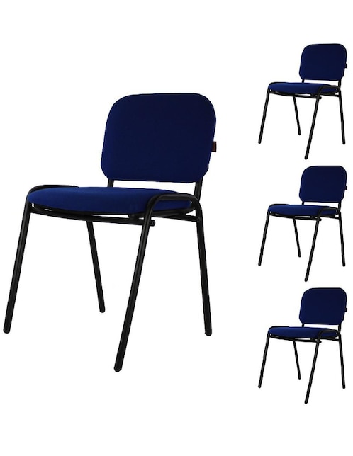 Juego de sillas 4 piezas 1