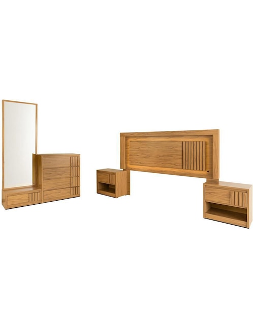 Set recámara Qatar de MDF 1