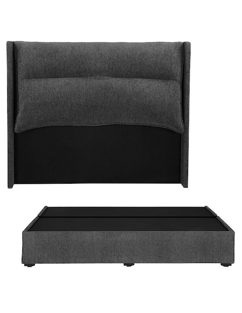 Cama Becca Base de madera 1