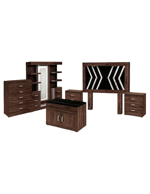 Set recámara Padua de mdf 1