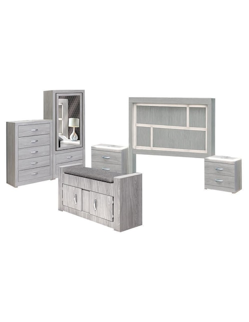 Set recámara Onix de mdf 1
