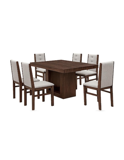Comedor Xochimilco Kessa para 6 personas