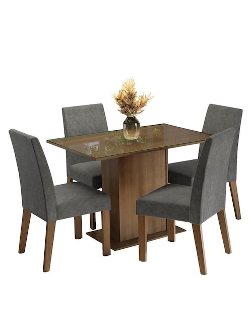 Comedor Zion Madesa para 4 personas