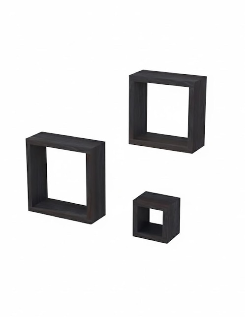 Set repisa armable flotante de MDF 1