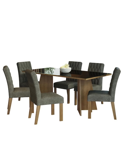 Comedor Marissa Madesa para 6 personas