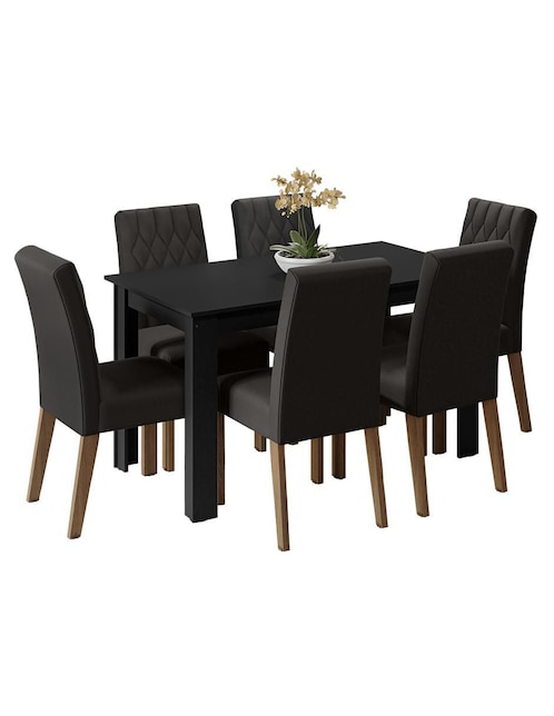Comedor Allegro Madesa para 6 personas