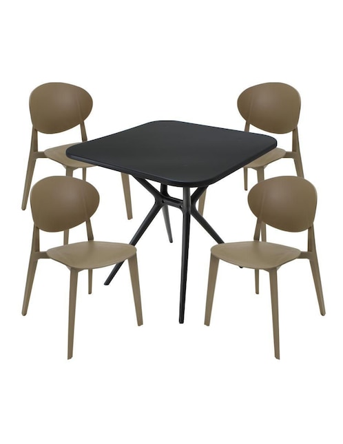 Comedor Agui Exterior para 4 personas 1