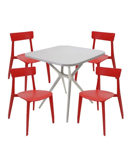 Comedor Lodi Exterior para 4 personas