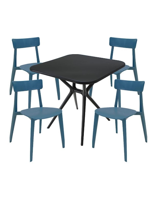Comedor Lodi Exterior para 4 personas 1