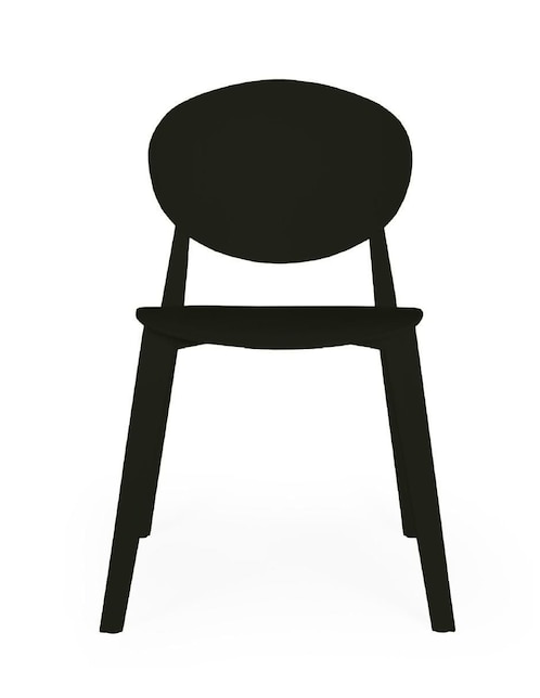 Silla 1 "piezas" offiho "de" polipropileno