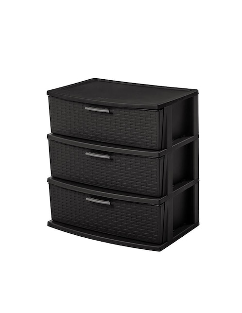 Cajonera armable Organizador multiusos infinity 3 niveles MQ de plástico