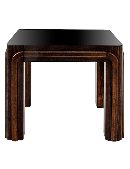 Mesa latera Napoli Gabite de aglomerado y madera