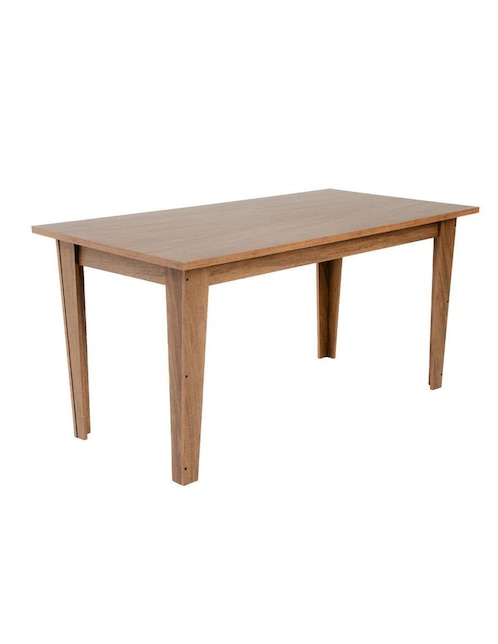 Mesa de comedor armable Recife de madera