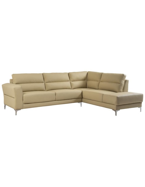 Chaise lounge dererecho Kessa de vinipiel