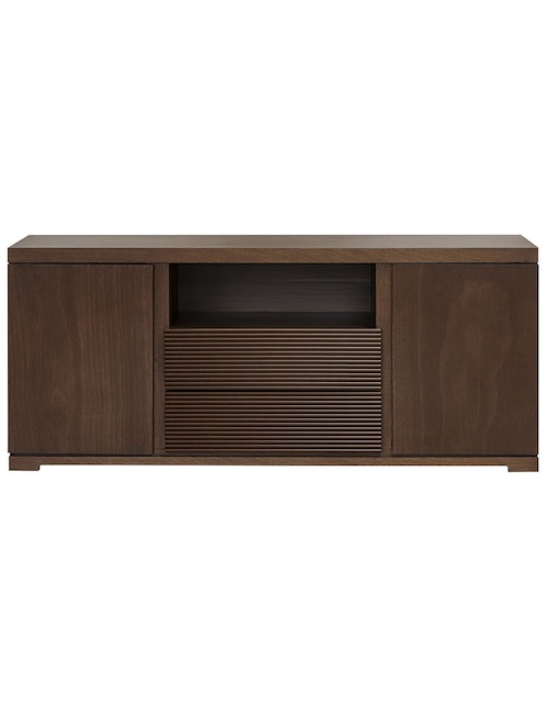 Mueble de TV Tremont Diper de chapa madera