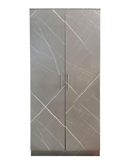 BOSSA MUEBLES Ropero armable Bossa Muebles Hielo de MDF
