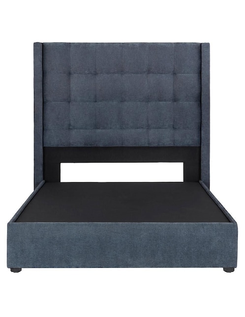 Cama de madera y tela 1