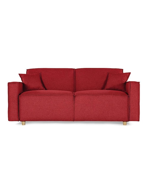 Sofá cama armable Abbot Memory Foam de lino 1