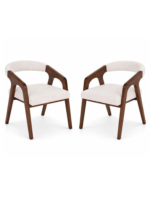 Set de sillas 2 piezas Cast Store de madera pino