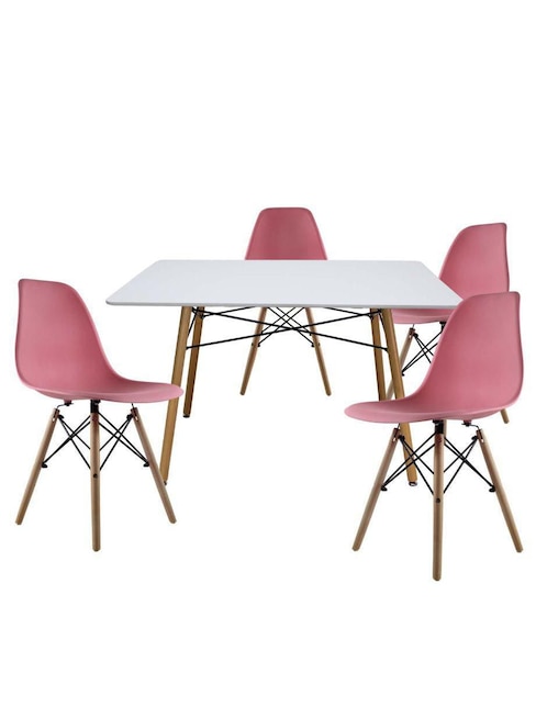 Comedor Oslo Mundo In para 4 personas de melamina