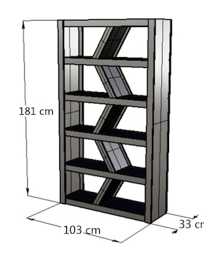 Librero Vigar de MDF