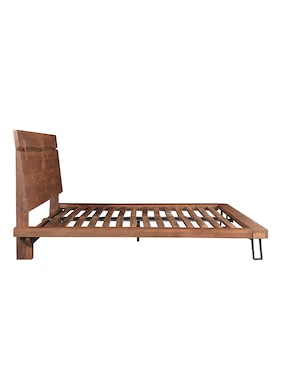 Cama Acasia Grove T&A de madera acacia king size