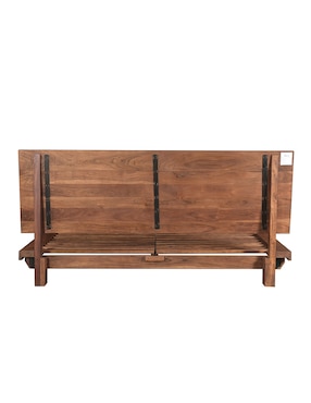 Cama Acasia Grove T&A de madera acacia king size