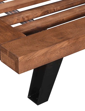 Cama Acasia Grove T&A de madera acacia king size