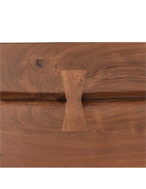 Cama Acasia Grove T&A de madera acacia king size