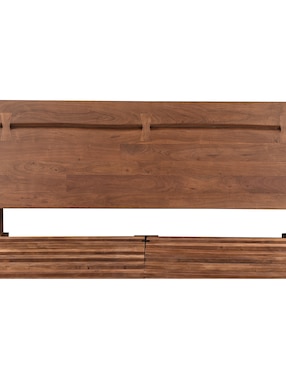 Cama Acasia Grove T&A de madera acacia king size