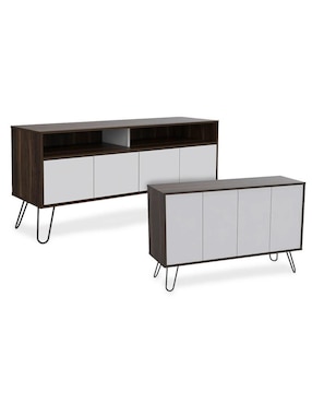 Mueble De TV Excelsior De Melamina