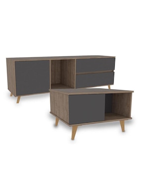 Mueble De TV Excelsior De Melamina