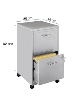 Gabinete Mundo In de metal
