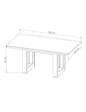 Mesa de comedor Beget Diper