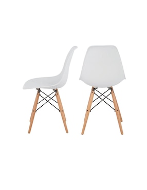 Set de 2 sillas Mundo In Oslo de plástico