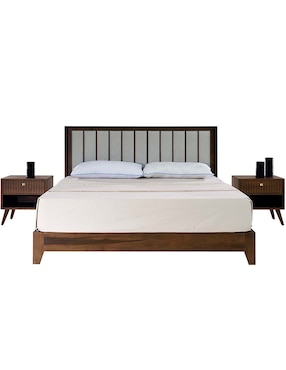 Cama Eiffel Ohum Az Madecor de madera pino