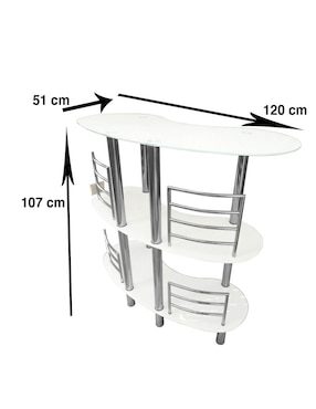Barra bar Namaro Design de acero