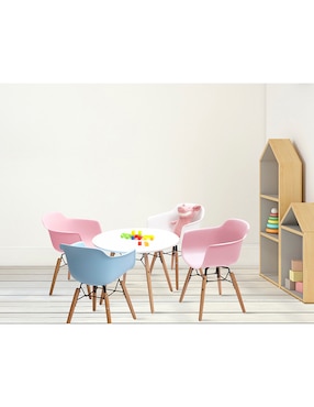 Silla Mini Olivia Dhp de plástico