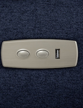 Reclinable Louis Kuka de tela