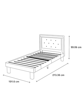 Cama Heartland Poundex