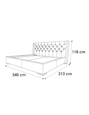 Cama Adami Acor de madera