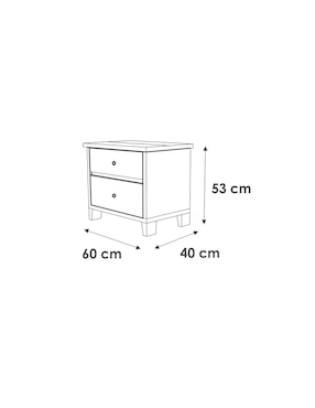 Buro Adami Acor de madera pino