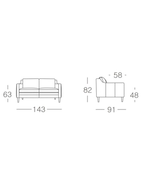 Love seat Haus Bern