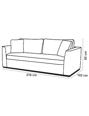 Love seat Haus Baker